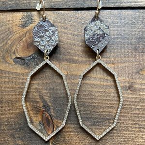 New! Stunning Beautiful Crystal BOUTIQUE Earrings!